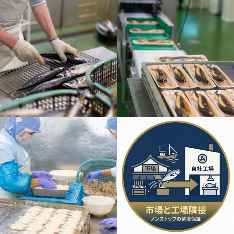 マルトクフーズ自社工場