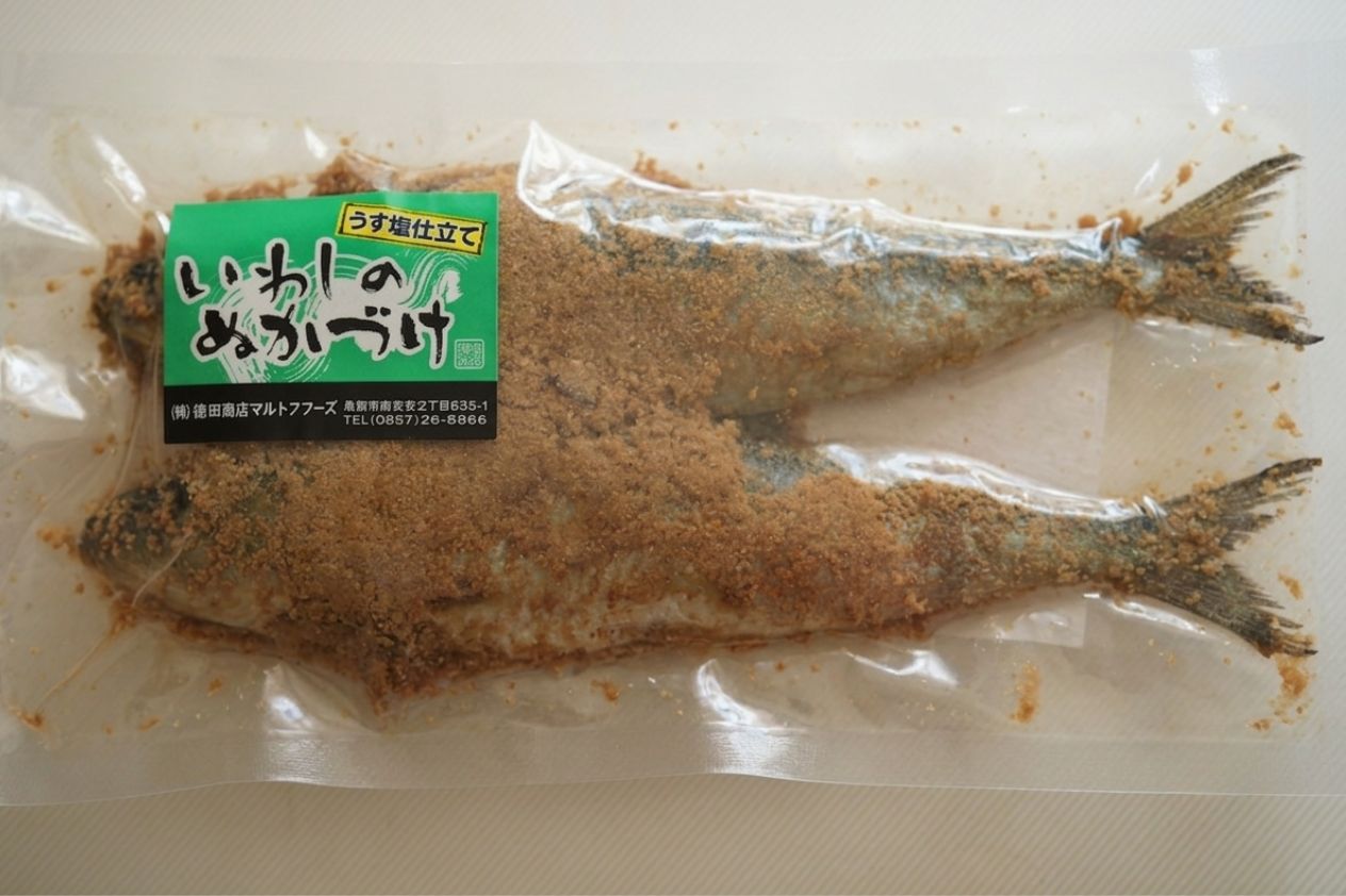 いわしのぬか漬け パッケージ正面