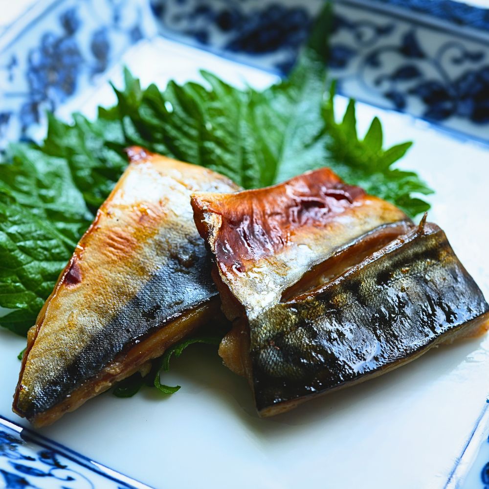 ダシ香るさばの味醂焼